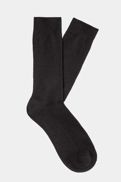 BRIDGE RIBBED MID SOCKS