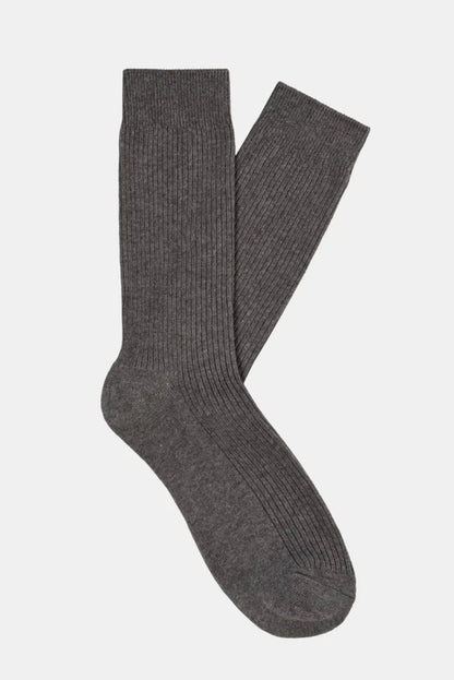 BRIDGE RIBBED MID SOCKS