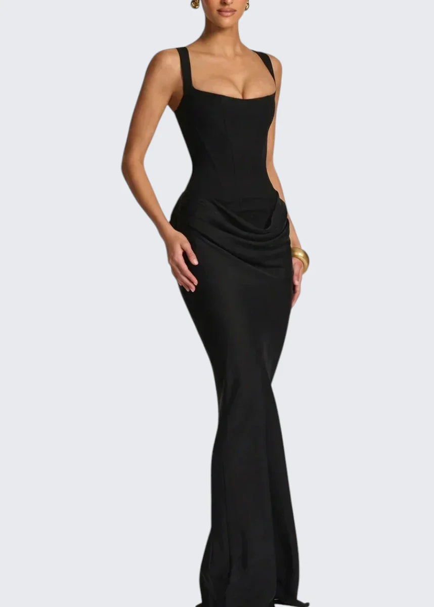 Jessica | Corset Waist Bodycon Evening Gown