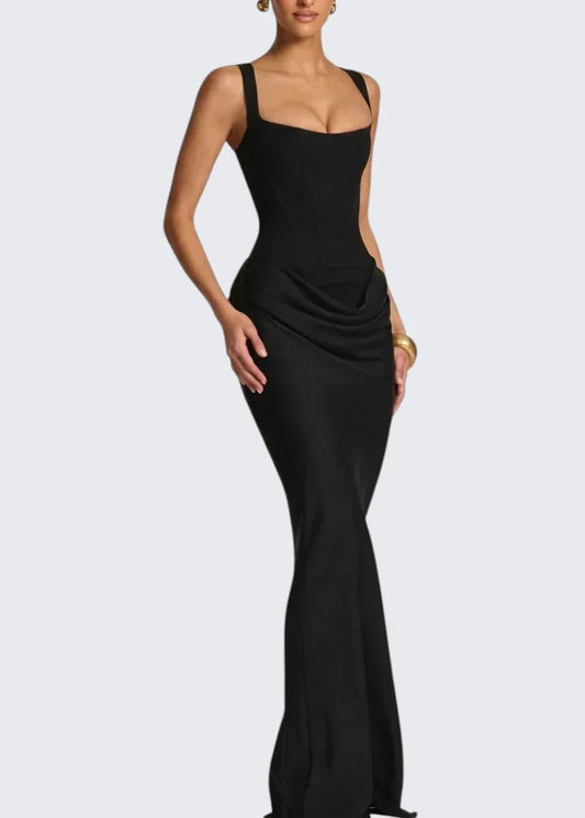 Jessica | Corset Waist Bodycon Evening Gown