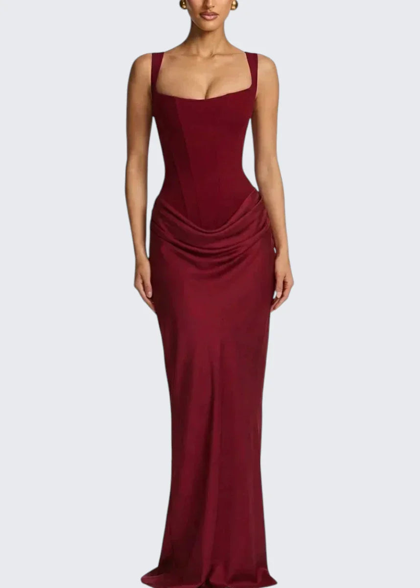 Jessica | Corset Waist Bodycon Evening Gown