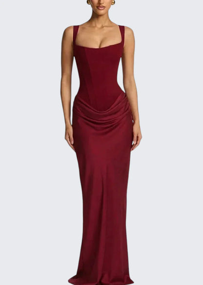 Jessica | Corset Waist Bodycon Evening Gown
