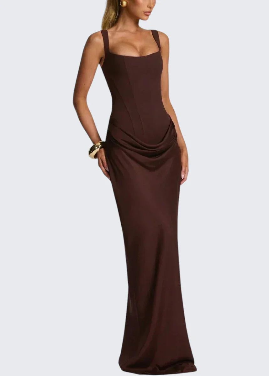 Jessica | Corset Waist Bodycon Evening Gown