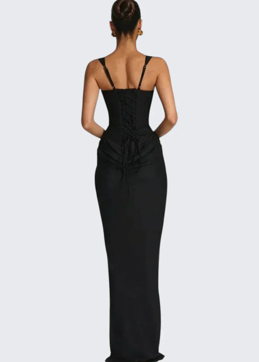 Jessica | Corset Waist Bodycon Evening Gown